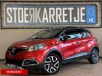 Renault Captur 0.9 TCe Helly Hansen VERKOCHT! R-link Navi |, Voorwielaandrijving, Gebruikt, Zwart, Leder en Stof
