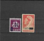 Suriname 1947, NVPH 245 t/m 246, Ongebruikt., Verzenden, Postfris