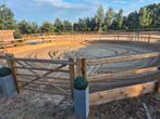 Als nieuw: Longeercirkel 16m. 3 onderplanken, Dieren en Toebehoren, Stalling en Weidegang