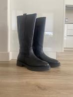 Dw\rs laarzen, zwart leer, nieuw in doos , maat 41, Kleding | Dames, Schoenen, Verzenden, Nieuw, Zwart, Hoge laarzen
