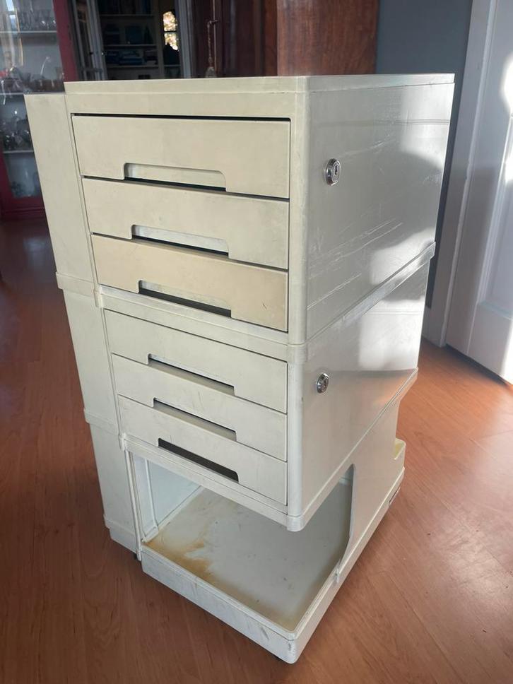 Stile Neolt design trolley, Huis en Inrichting, Kasten | Ladekasten, Gebruikt, Minder dan 100 cm, 50 tot 100 cm, 25 tot 50 cm