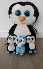 TY Pinguin knuffels, Kinderen en Baby's, Speelgoed | Knuffels en Pluche, Overige typen, Ophalen of Verzenden, Zo goed als nieuw