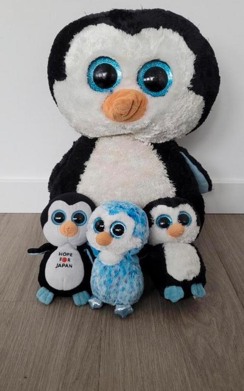 TY Pinguin knuffels, Kinderen en Baby's, Speelgoed | Knuffels en Pluche, Zo goed als nieuw, Overige typen, Ophalen of Verzenden