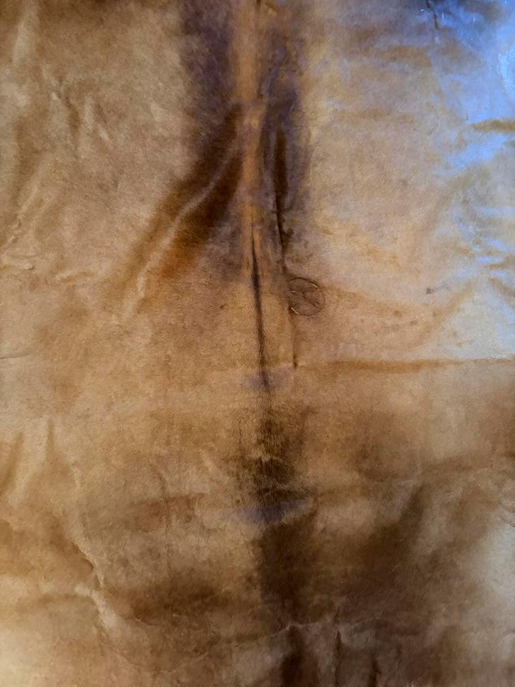 Ikea Koldby Koeienhuid, Huis en Inrichting, Stoffering | Tapijten en Kleden, Gebruikt, 150 tot 200 cm, Overige vormen, Bruin, Ophalen of Verzenden