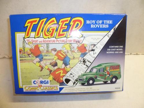 Corgi 1992 Tiger Roy of the Rovers Morris 1000 Van 1:43 mode, Hobby en Vrije tijd, Modelauto's | 1:43, Nieuw, Auto, Corgi, Ophalen of Verzenden