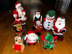 Kerstdecoratie bewegende Figuren Set - 9 stuks, Ophalen of Verzenden, Gebruikt