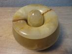 Vintage onyx asbak, Ophalen of Verzenden, Gebruikt, Asbak