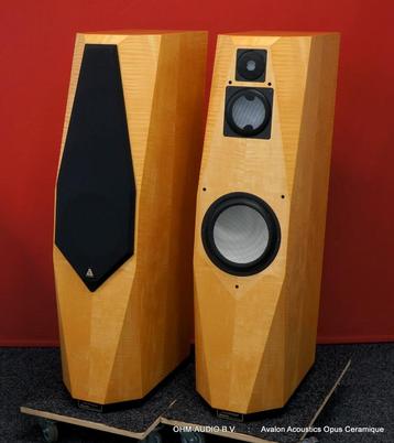 Avalon Acoustics Opus Ceramique, Maple Fineer, Nieuwstaat beschikbaar voor biedingen