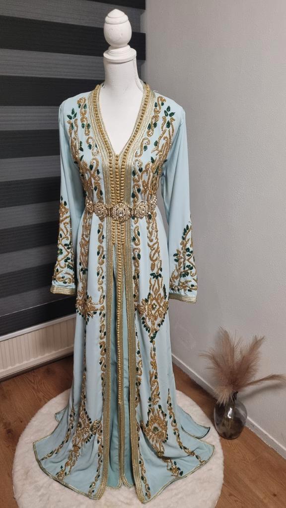 Prachtige Marokkaanse Takchita te huur, Kleding | Dames, Gelegenheidskleding, Zo goed als nieuw, Overige typen, Maat 38/40 (M)