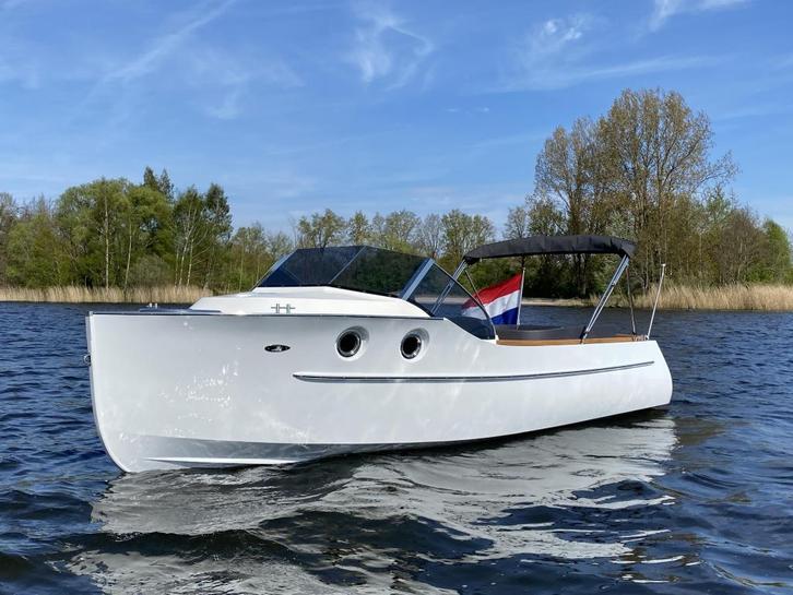 Oud Huijzer 700 Cabin met 100 pk Yamaha - Vaarklaar!, Watersport en Boten, Sloepen, Nieuw, 70 pk of meer, 6 meter of meer, Benzine