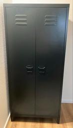 Twee Metalen Lockerkasten - Zwart - 76x50x165cm, Huis en Inrichting, Kasten | Lockerkasten, Ophalen, Zo goed als nieuw