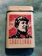 Oud sigaretten blikje Mao tse Tung, Verzamelen, Blikken, Ophalen of Verzenden, Zo goed als nieuw