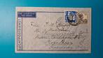 Brief Nederlands Indië 1936 luchtpost met postzegels, Ophalen of Verzenden, Gestempeld, Nederlands-Indië