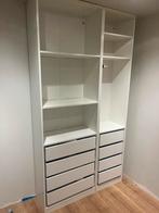 Pax kasten 75x35x236 + 50x35x236, Huis en Inrichting, Kasten | Vitrinekasten, 200 cm of meer, Zo goed als nieuw, 50 tot 75 cm