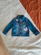 Denim & Co Spijkerjas – Vlinderprint – Maat 9-12 mnd / 80 cm, Kinderen en Baby's, Babykleding | Maat 80, Gebruikt, Ophalen of Verzenden