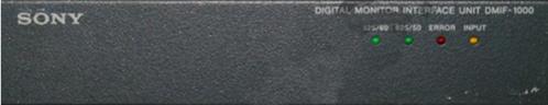 Sony DMIF 1000 digital monitor interface SD-SDI >> Component, Audio, Tv en Foto, Professionele Audio-, Tv- en Video-apparatuur