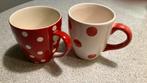 Gratis twee overgebleven mokjes, Huis en Inrichting, Keuken | Servies, Ophalen of Verzenden, Zo goed als nieuw, Overige stijlen
