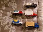 Set van 5 vintage speelgoed vrachtwagens, Kinderen en Baby's, Ophalen of Verzenden, Gebruikt, Jongen of Meisje