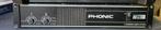 Phonic Max 1500 versterker, Muziek en Instrumenten, Versterkers | Keyboard, Monitor en PA, Ophalen of Verzenden, Gebruikt, 500 tot 1000 watt