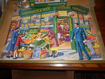 Whitworth & Son Fruit & Veg 1000 Piece Jigsaw Puzzle. beschikbaar voor biedingen