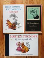 Drie boeken over Heer Bommel en Tom Poes, Marten Toonder, Boeken, Gelezen, Marten Toonder, Ophalen of Verzenden, Meerdere stripboeken
