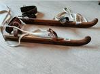 Schaatsen,Friese doorlopers,hout,metaal,E.Vonk,Pier Bos,Frl., Antiek en Kunst, Ophalen of Verzenden