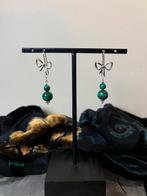 Malachiet Akoya zoutwater parel beschermt liefde magie uniek, Nieuw, Ophalen of Verzenden, Met edelsteen, Groen