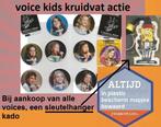 Voice kids Kruidvat  / Jukebox voices (munten / flippo), Ophalen of Verzenden, Overige typen