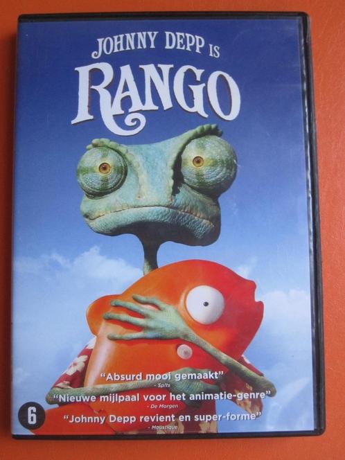 Rango (2011), Cd's en Dvd's, Dvd's | Tekenfilms en Animatie, Zo goed als nieuw, Amerikaans, Tekenfilm, Vanaf 6 jaar, Ophalen of Verzenden