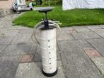Motorolie afzuiger via oliepeilstokbuis., Ophalen, Gebruikt