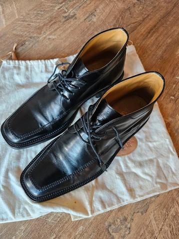 Jaguar handmade Italian schoenen maat 10, kleur zwart beschikbaar voor biedingen