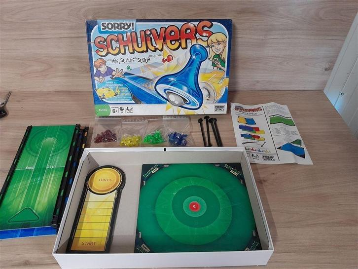 sorry! Schuivers [s1056], Hobby en Vrije tijd, Gezelschapsspellen | Bordspellen, Zo goed als nieuw, Ophalen of Verzenden