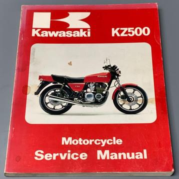 Kawasaki KZ500 workshop / service manual beschikbaar voor biedingen