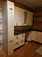 Gratis Keuken met granieten aanrechtblad en spoelbak, Ophalen, Gebruikt, Hoekkeuken, Graniet of Steen