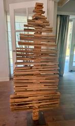 Houten kerstboom, Ophalen, Gebruikt