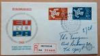 FDC E48 Europazegels 1961 NL beschreven, Postzegels en Munten, Postzegels | Eerstedagenveloppen, Ophalen of Verzenden, Nederland