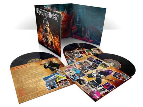 Iron Maiden -The Book Of Souls: Live Chapter (3LP)- in seal, Cd's en Dvd's, Vinyl | Hardrock en Metal, Nieuw in verpakking, Ophalen of Verzenden
