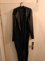 Zwarte Latex Catsuit XXL, Kleding | Dames, Ophalen of Verzenden