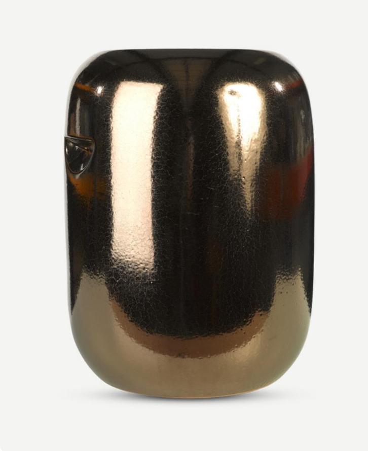 Pols Potten Stool Pill Copper - Nieuw in doos!, Huis en Inrichting, Tafels | Bijzettafels, Nieuw, Rond, Minder dan 45 cm, Minder dan 55 cm