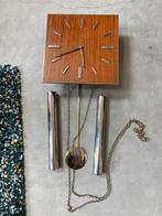 Werkende vintage Junghans wandklok met gewichten – mid-centu, Ophalen