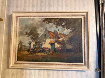 Schilderij: Hoeve in Landschap beschikbaar voor biedingen