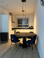 Hanglamp 3 glazen bollen, Huis en Inrichting, Lampen | Hanglampen, Ophalen of Verzenden