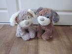 Wibra 2 zachte zelfde knuffel hondjes verschillende kleuren, Ophalen of Verzenden, Nieuw, Hond
