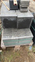 Grijze 30x30 tegels 8,5m2, Tuin en Terras, Ophalen, Zo goed als nieuw, Beton, Terrastegels