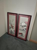 Muurdecoratie, twee houten lijsten, Ophalen, Minder dan 50 cm, Zo goed als nieuw, 75 cm of meer
