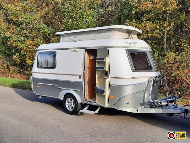 Eriba Triton Lengteslaper en extra zit, Caravans en Kamperen, Caravans, tot en met 3, 500 - 750 kg, Standaardzit, Eriba, Lengtebed