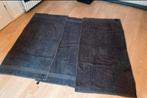 Badlakens grijs 3x, Ophalen of Verzenden, Gebruikt, Grijs, Handdoek