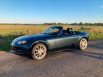 Mazda MX-5 1.8 Exclusive  2006 Groen, Auto's, Achterwielaandrijving, Zwart, 4 cilinders, Cabriolet