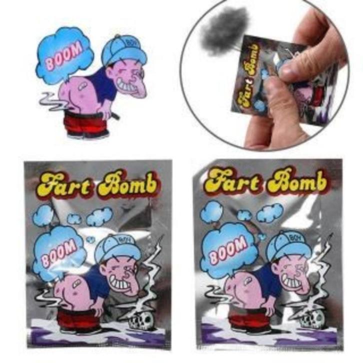 poepspray en stinkbommen fopartikel zie advertentie, Hobby en Vrije tijd, Feestartikelen, Nieuw, Fopartikel, Ophalen of Verzenden