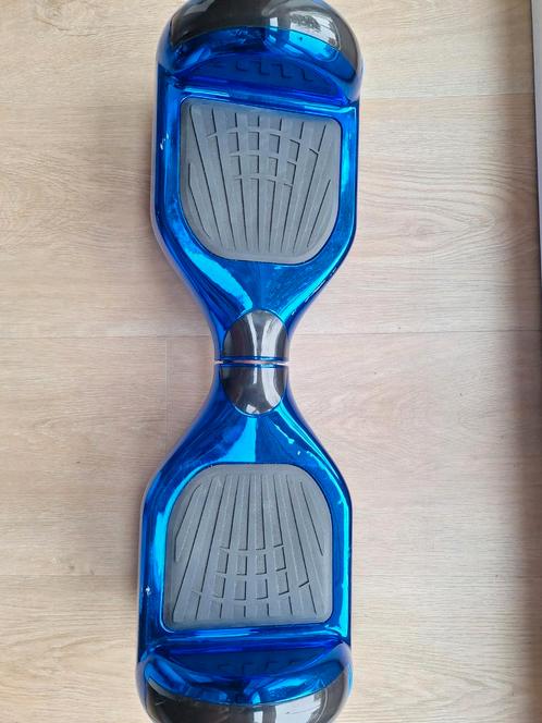 Hoverboard evercross blauw chroom, Kinderen en Baby's, Speelgoed | Buiten | Accuvoertuigen, Zo goed als nieuw, Ophalen